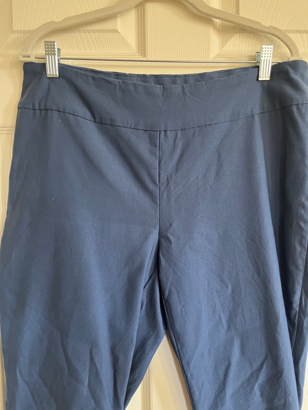 Blue Tribal Stretch Capris